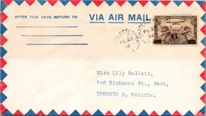 Canada 1932 - Airmail - Charlottetown PEI - J449