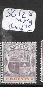 MAURITIUS (P1901B) ARMS 2C  SG 128  MNH