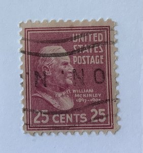 USA 1938  Scott 829 used - 25c, William Taft