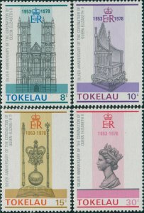 Tokelau 1978 SG61-64 Coronation set MNH