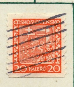 Czechoslovakia 1929 Early Issue Fine Used 20h. 230265 