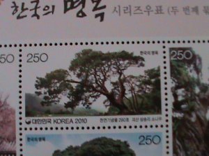 ​KOREA-2010-SC#2332-FAMOUS HISTORIC TREES OF KOREA -MNH-BLOCK VF-LAST ONE