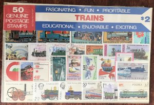 Worldwide Singles 50 CTC Trains Sealed L34