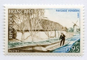 France, Scott #1129, Mint, Never Hinged