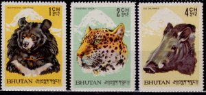 Bhutan, 1966, Animals, MLH