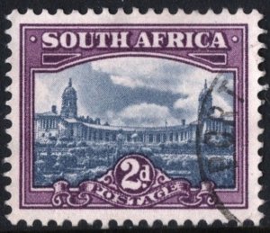 South Africa SC#55a 1d Union Buildings, Pretoria (1946) Used