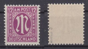 Germany 1945 Sc#3N8 Mi#23 C mnh signed BPP (AB1204)