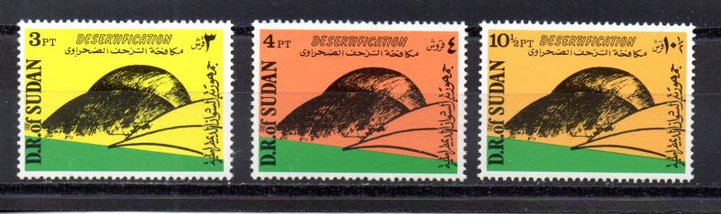 Sudan 311-313 MNH