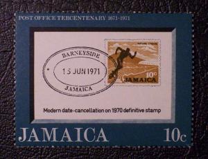 Jamaica Scott #337 unused