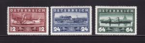 Austria 382-384 Set MHR Ships