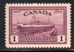 Canada #273 Very Fine Mint LH.