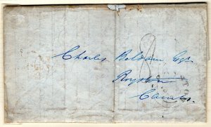 USA GB Transatlantic Cover *LIVERPOOL/ SHIP* NY West Chester 1846 Royston EP388