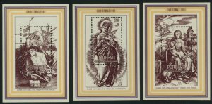 Penrhyn Island 187-9 MNH Christmas, Art, Durer Engravings