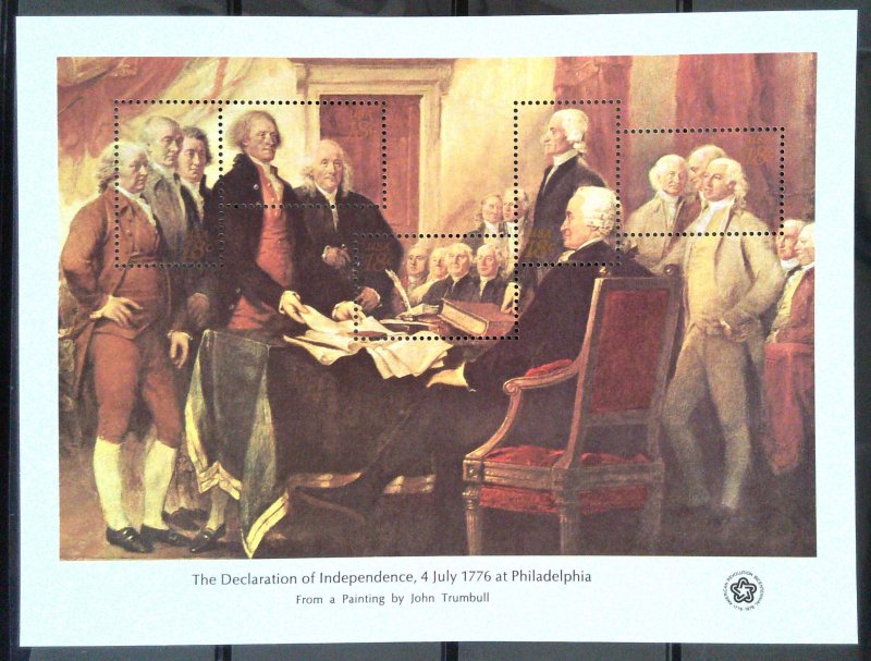 Scott #1686-1689 - Multicoloured - Bicentennial Souvenir Sheets - MNH - 1976