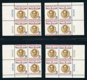 US Stamp #1111 Champion of Liberty 4c - Plate Block of 4 - MNH #26060/26056