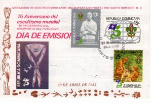 Dominican Republic 1982 Sc C359-61 FDC 2