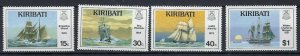 Kiribati 511-14 MNH 1989 Ships (an7957)