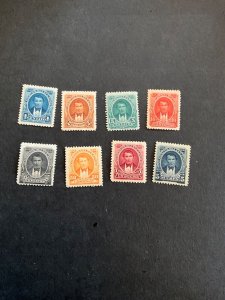 Stamps Ecuador Scott #39-46 hinged