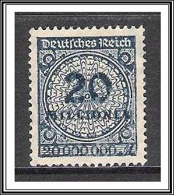 Germany #287 Numeral NG