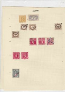 austria stamps page ref 17040