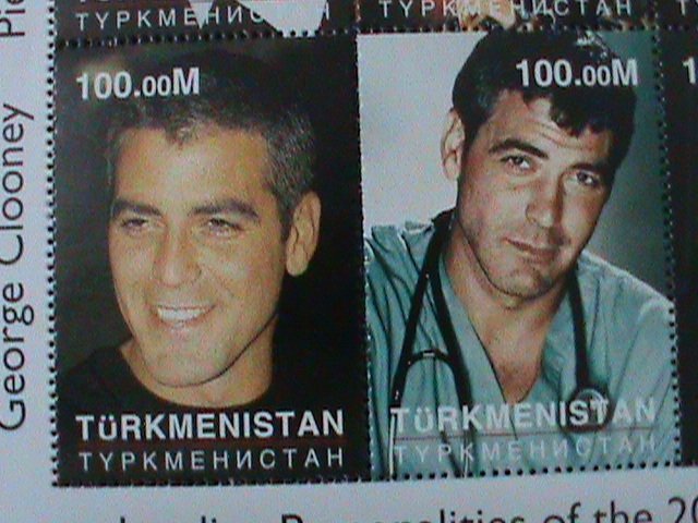 ​TURKMENISTAN- WORLD FAMOUS PERSONS OF 20TH CENTURY-MNH SHEET, VF HARD TO FIND