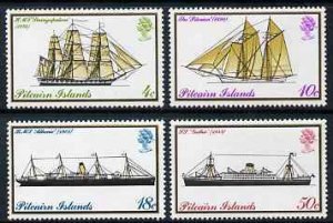 PITCAIRN IS. - 1975 - Mailboats - Perf 4v Set - Mint Never Hinged