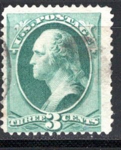 United States Scott # 158, used