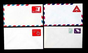 US Stamped Envelope Collection MINT Lot of 20 Small Covers ENTIRE