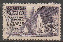 MEXICO 868, 15¢ Completion of Panamerican Hwy. Used. F-VF. (1270)