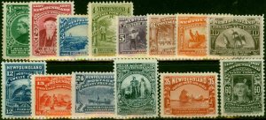 Newfoundland 1897 Set of 14 SG66-79 Fine MM (2)