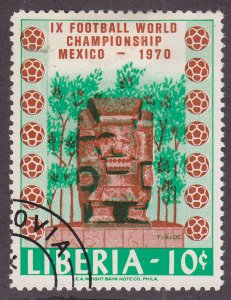 Liberia 512 World Football Championship  1970