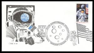 #2841 First Moon Landing Eastern FDC