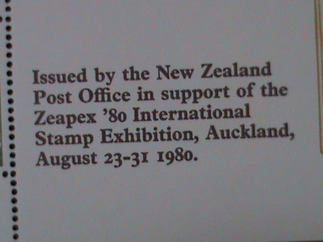 ​NEW ZEALAND-1980- SC#705a NEW ZEALAND POSTAGE STAMP 125TH ANNIV: MNH-S/S VF