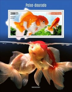 2023 04-GUINEA BISSAU - GOLDFISH  I       1V  complet set    MNH ** T