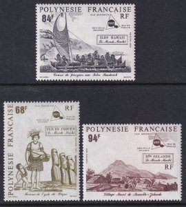 French Polynesia 560-562 MNH VF