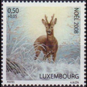 LUXEMBOURG 2008 - Scott# B460 Christmas Set of 1 NH