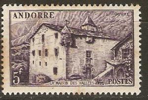 Andorra (French) 118 Mi 119 MLH VF 1951 SCV $13.50