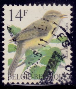 Belgium, 1995, Fauna - Willow Warbler, 14f, #1446, used**