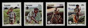 Transkei 93-6 MNH Boy Scouts, Dog