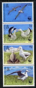 TRISTAN DA CUNHA - 1999 - Albatross - Perf 4v Strip - Mint Never Hinged