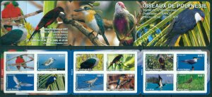 French Polynesia 2010 Birds booklet MUH