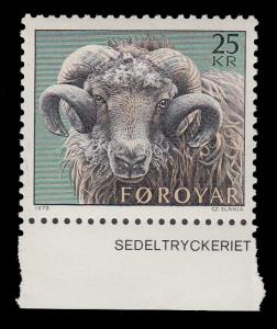 Faroe Islands 42 MNH