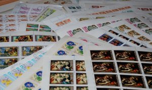 HUGE DEALER /COLLECTOR LOT 13,500 sts MANY TOPICS = FULL SHEETS