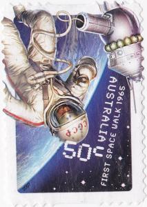 Australia 2007 50 yrs in Space \Space Walk\ 50c used SG.2873