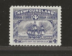 NEWFOUNDLAND  SC# 90  VF/MLH
