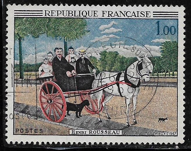 FRANCE, 1172,  USED,  HORSE & BUGGY