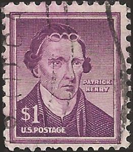 # 1052 USED WET PRINT PATRICK HENRY