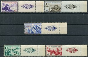 GERMANY 3rd REICH SUPPORT OF VOLUNTEERS FRENCH SS LEGION VI-X TABS RIGHT MNH