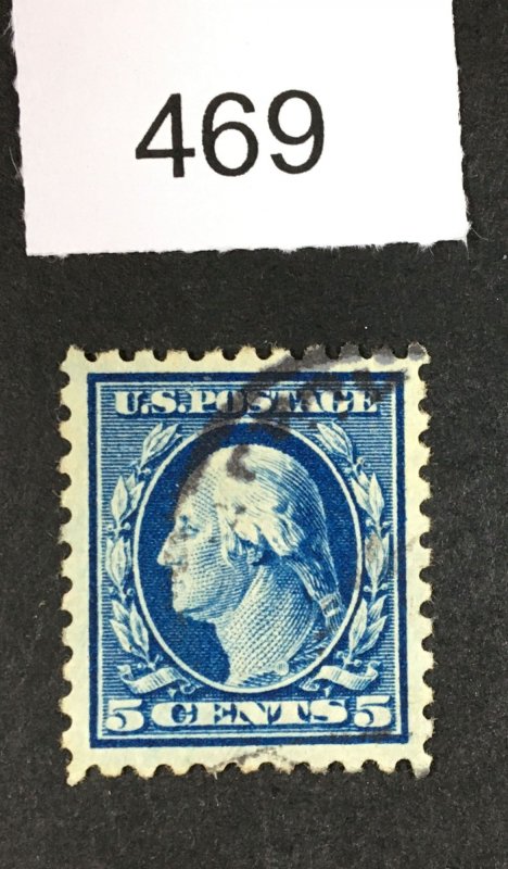 MOMEN: US STAMPS # 466 XF USED LOT #E 469