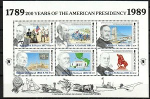 Turks & Caicos Stamp 777 - 200 years of the American Presidency